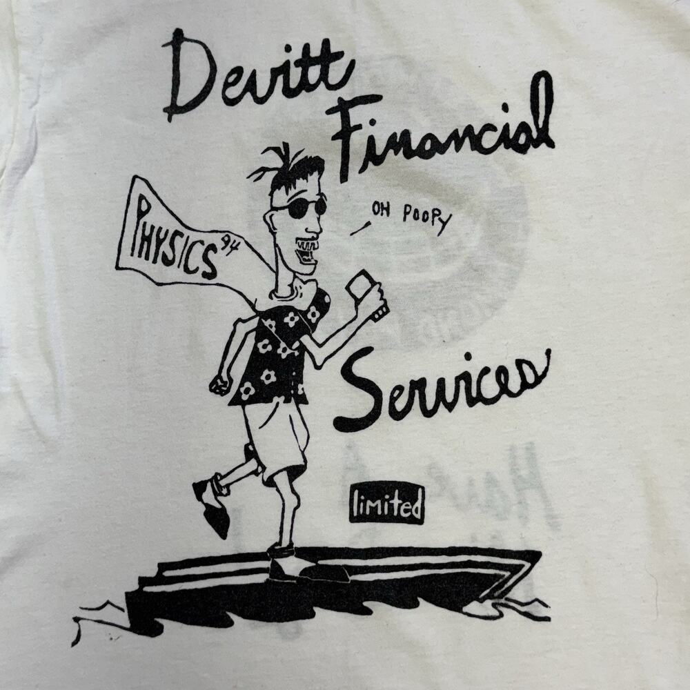 Vintage 90s T Shirt 2 Side Graphics Single Stitch